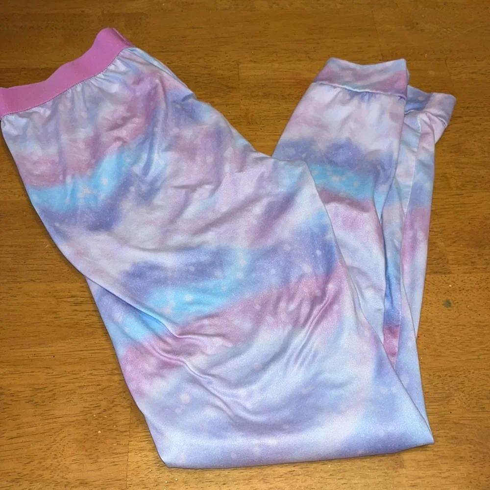 Pajama Set Top, Pants, Shorts Unicorn Purple Tones Wonder Nation Girls 18